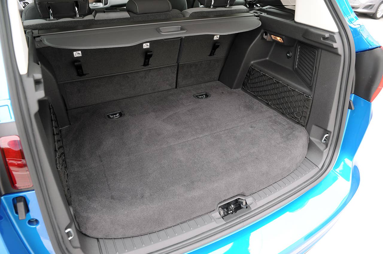 2013 Ford C-Max Hybrid rear cargo area