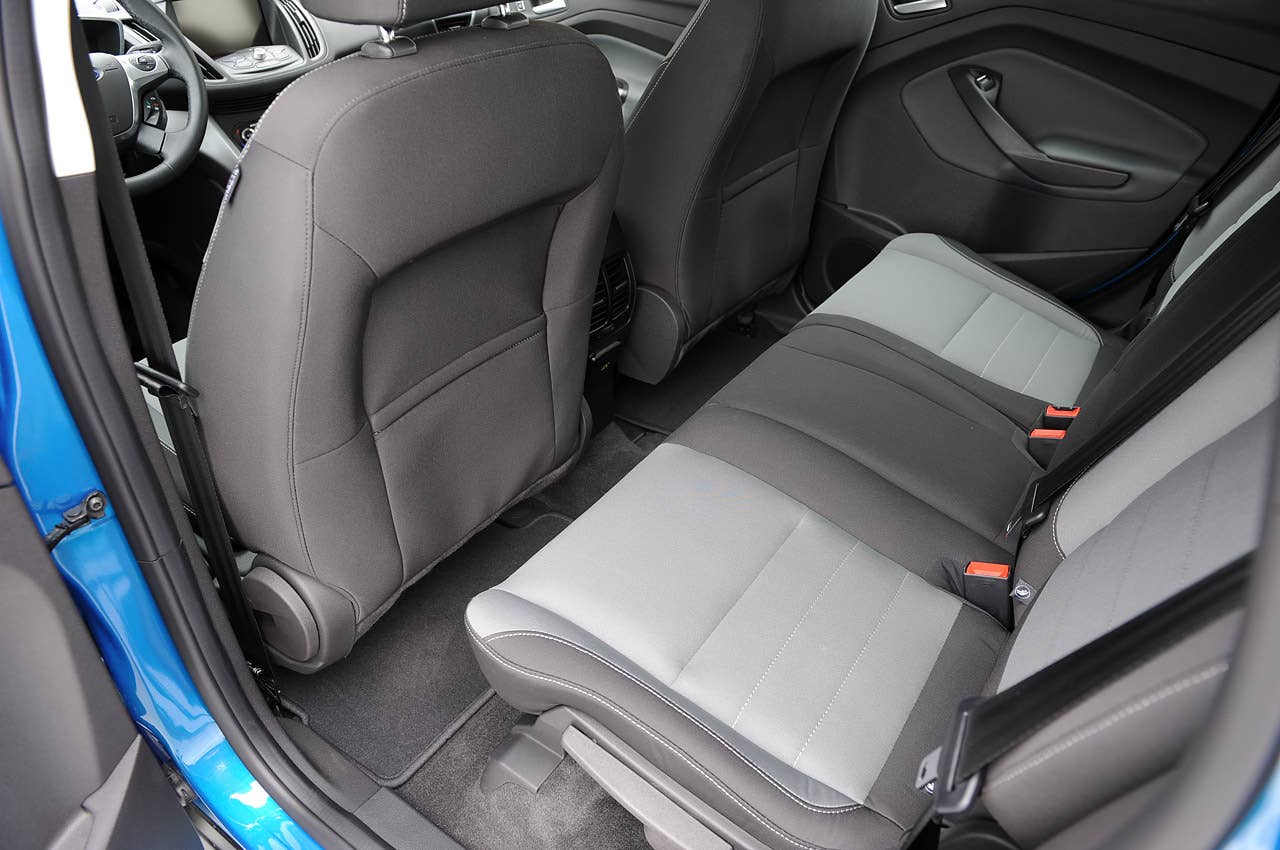 2013 Ford C-Max Hybrid rear seats