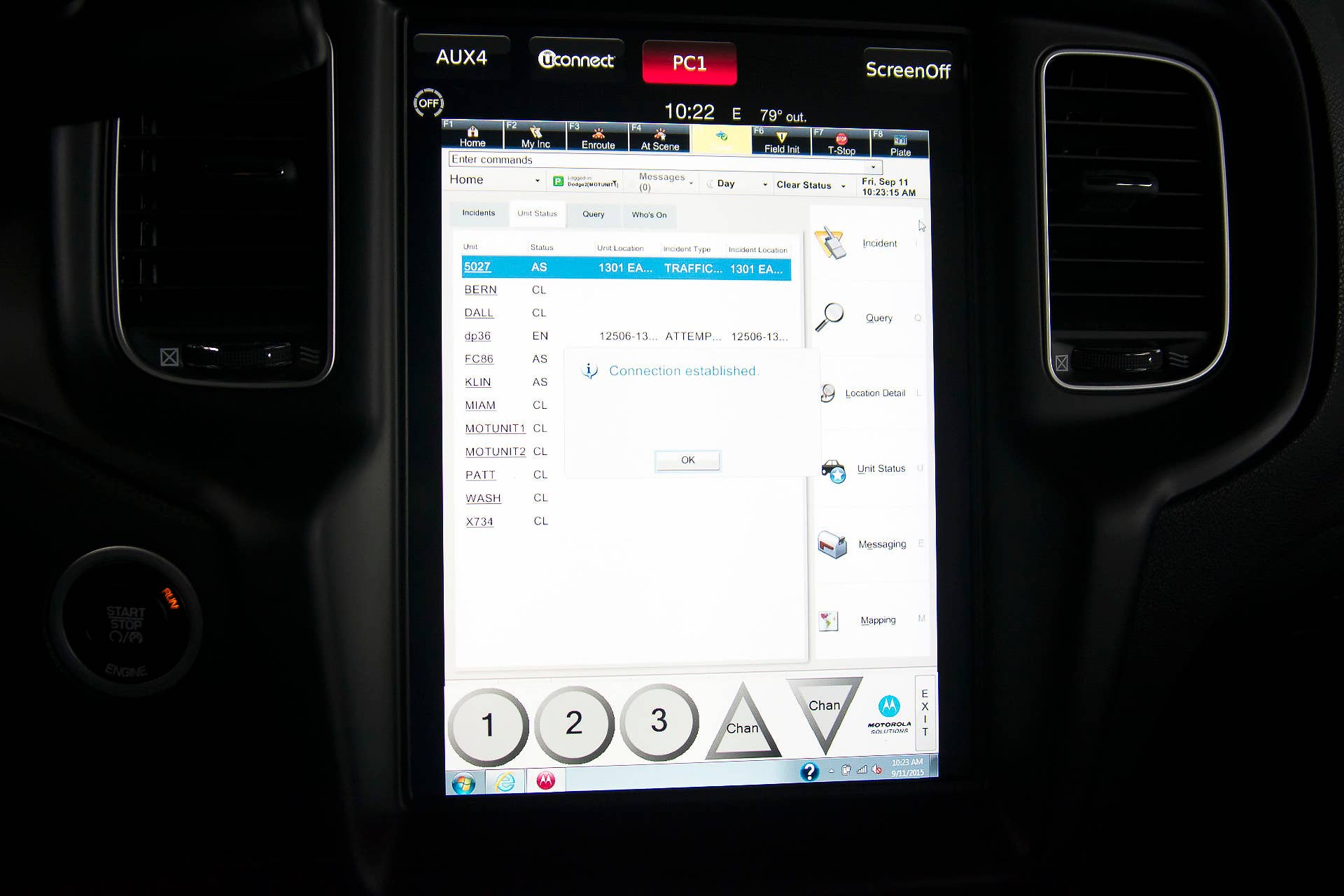 dash uconnect 12.1 cabin infotainment dodge charger