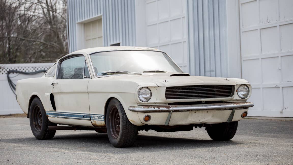 1966 Shelby GT350 barn find