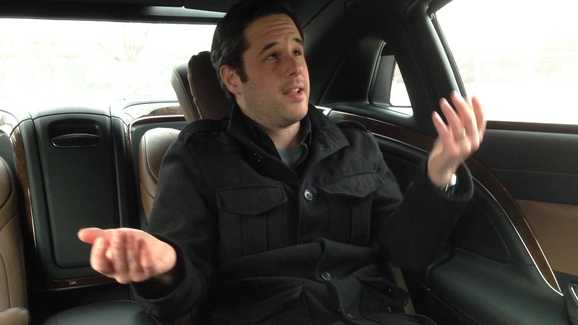 Greg Migliore casts a new light on the back seat of the 2016 Mercedes-Maybach S600.