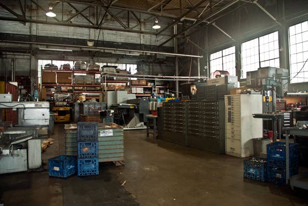 BRD Motorcycles machine shop