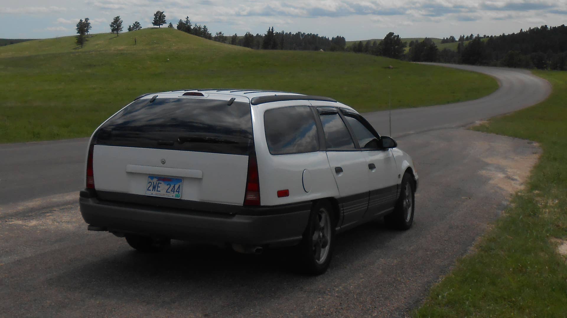 1987 Mercury Sable SHO wagon rear three-quarter