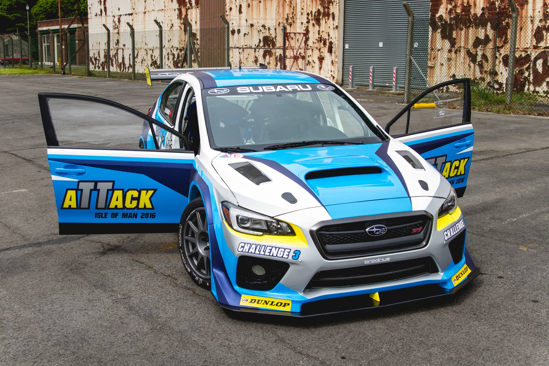 2016 Subaru WRX STI Time Attack doors open