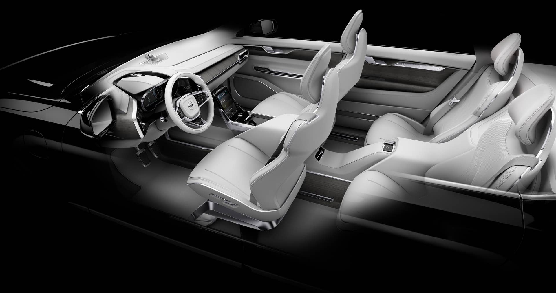 concept 26 cabin interior volvo drivers position