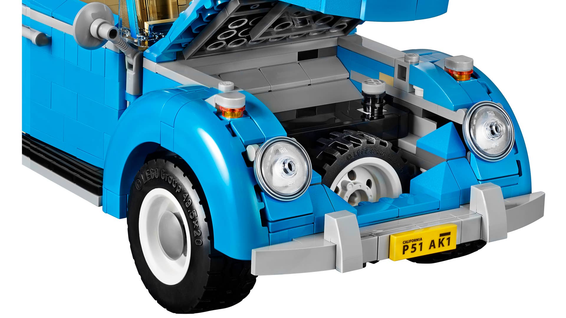 LEGO Volkswagen Beetle front trunk