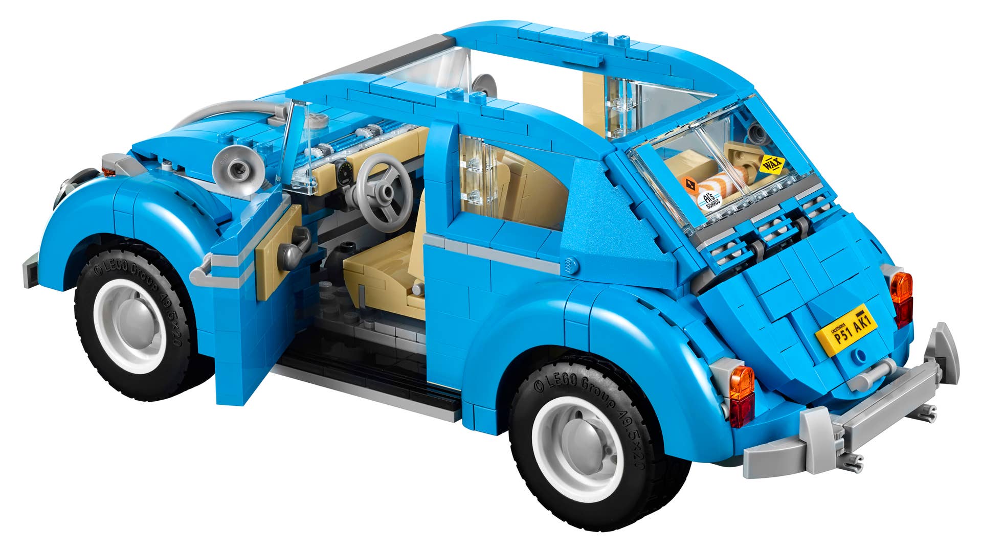 LEGO Volkswagen Beetle 10252 interior