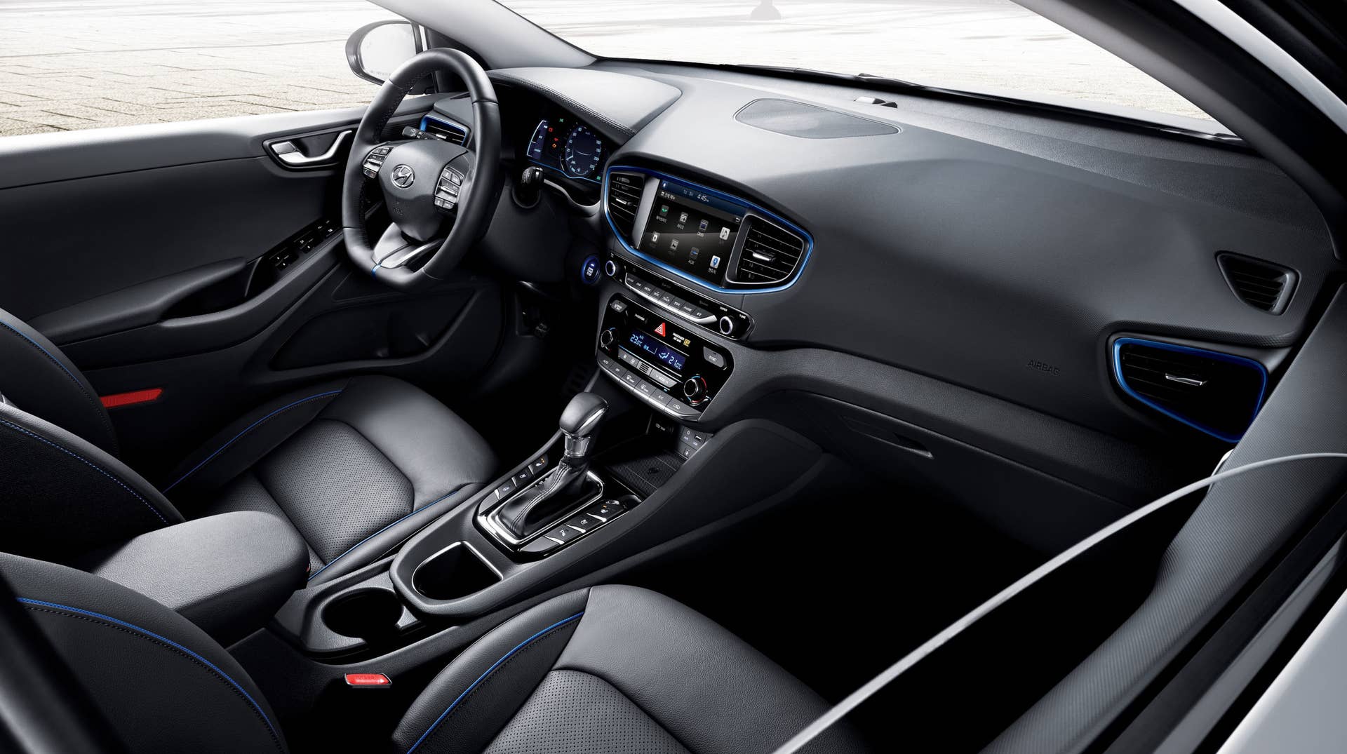 2017 Hyundai Ioniq interior