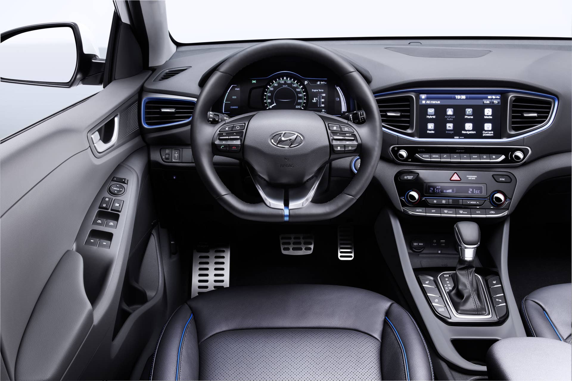 Hyundai Ioniq dashboard
