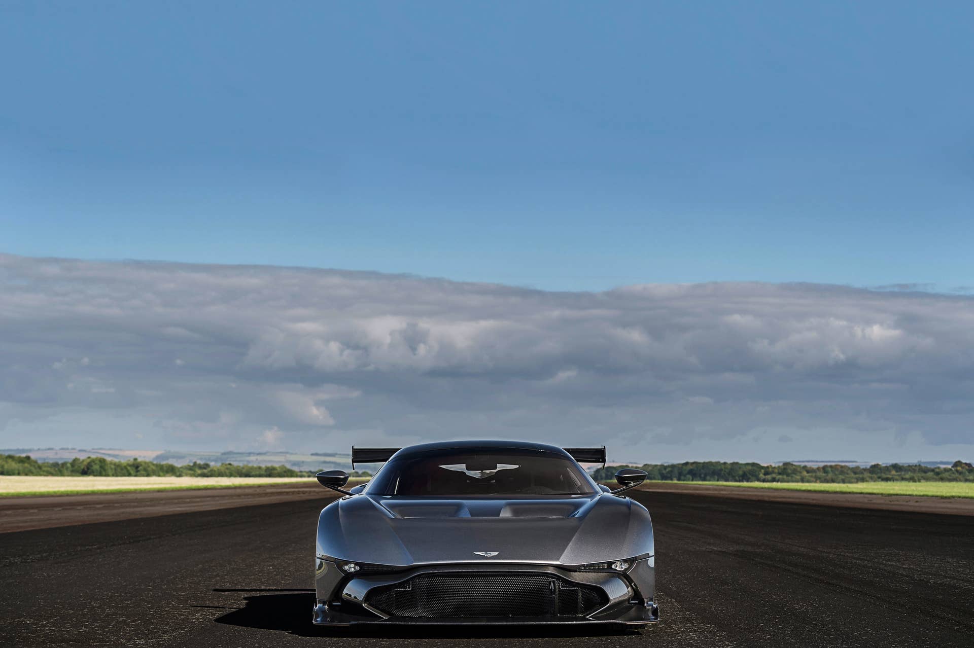 Aston Martin Vulcan airfield front