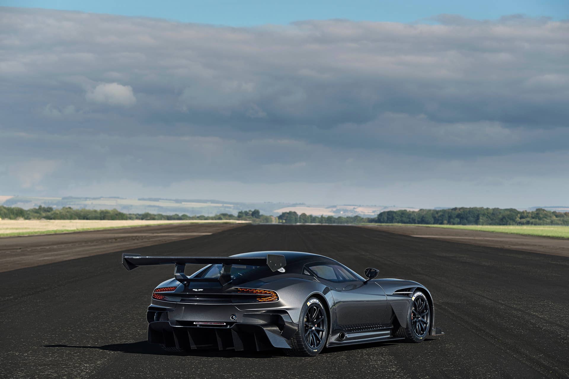 Aston Martin Vulcan airfield rear 3/4