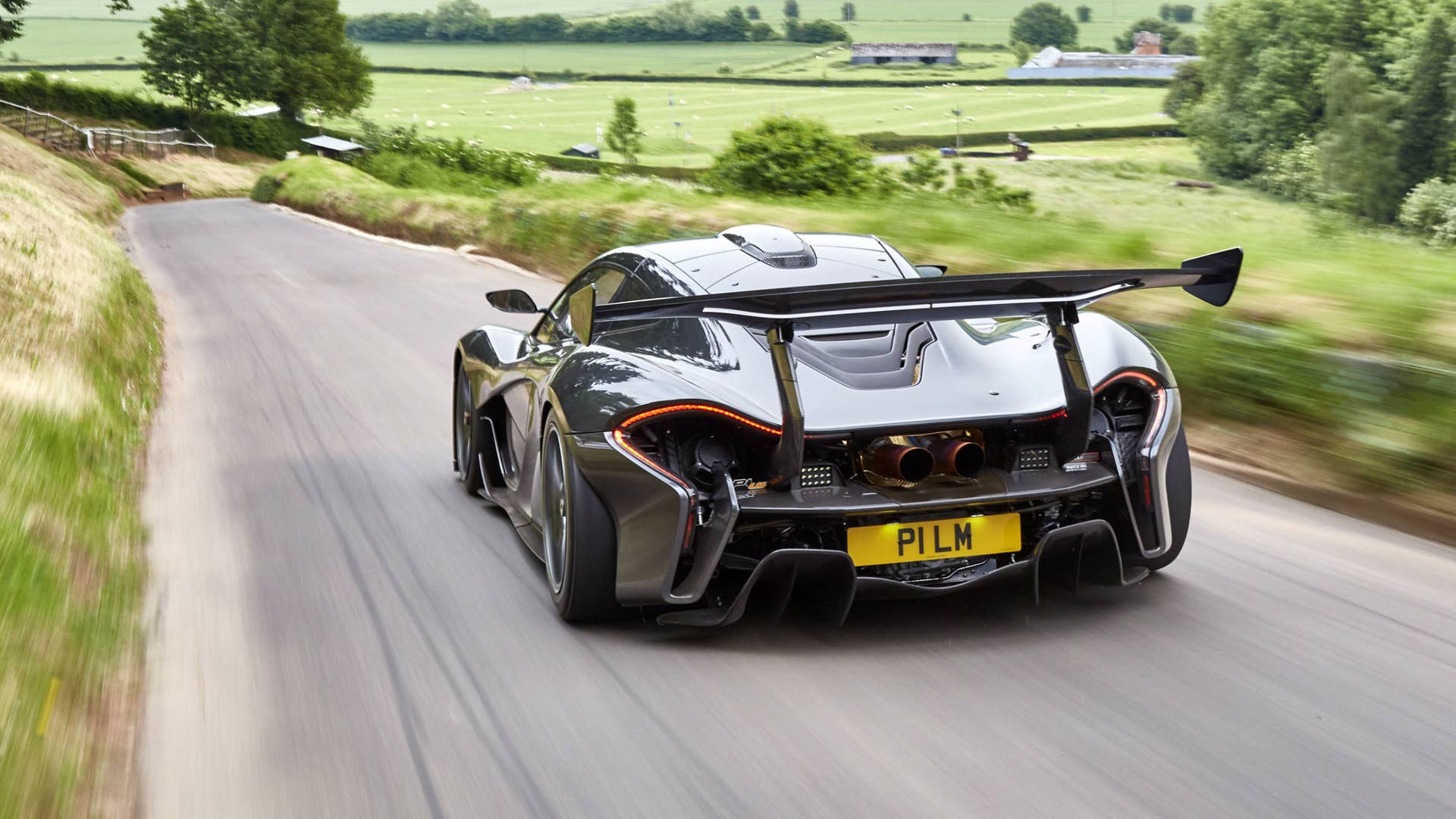 McLaren P1 LM by Lanzante rear 3/4
