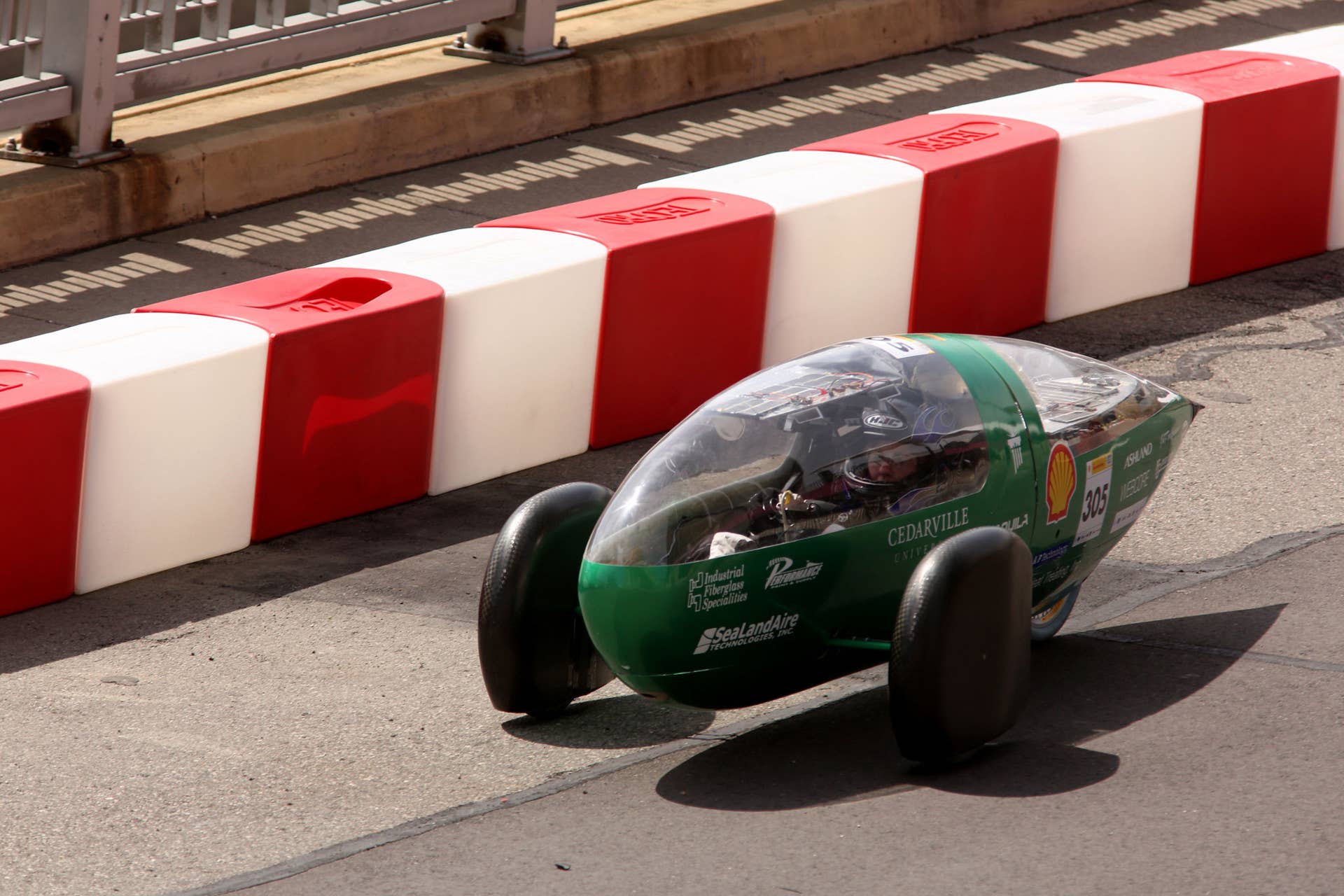 Cedarville Team at the 2015 Shell Eco-Marathon