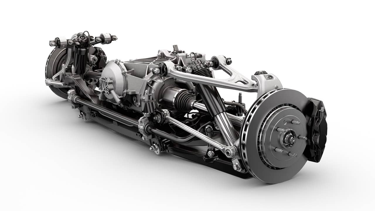 The all-new 2014 Corvette Stingray features the racing-proven short/long-arm suspension design; improvements to the overall structure allowed engineers to more precisely tune the suspension and steering for a more nimble and responsive driving experience.