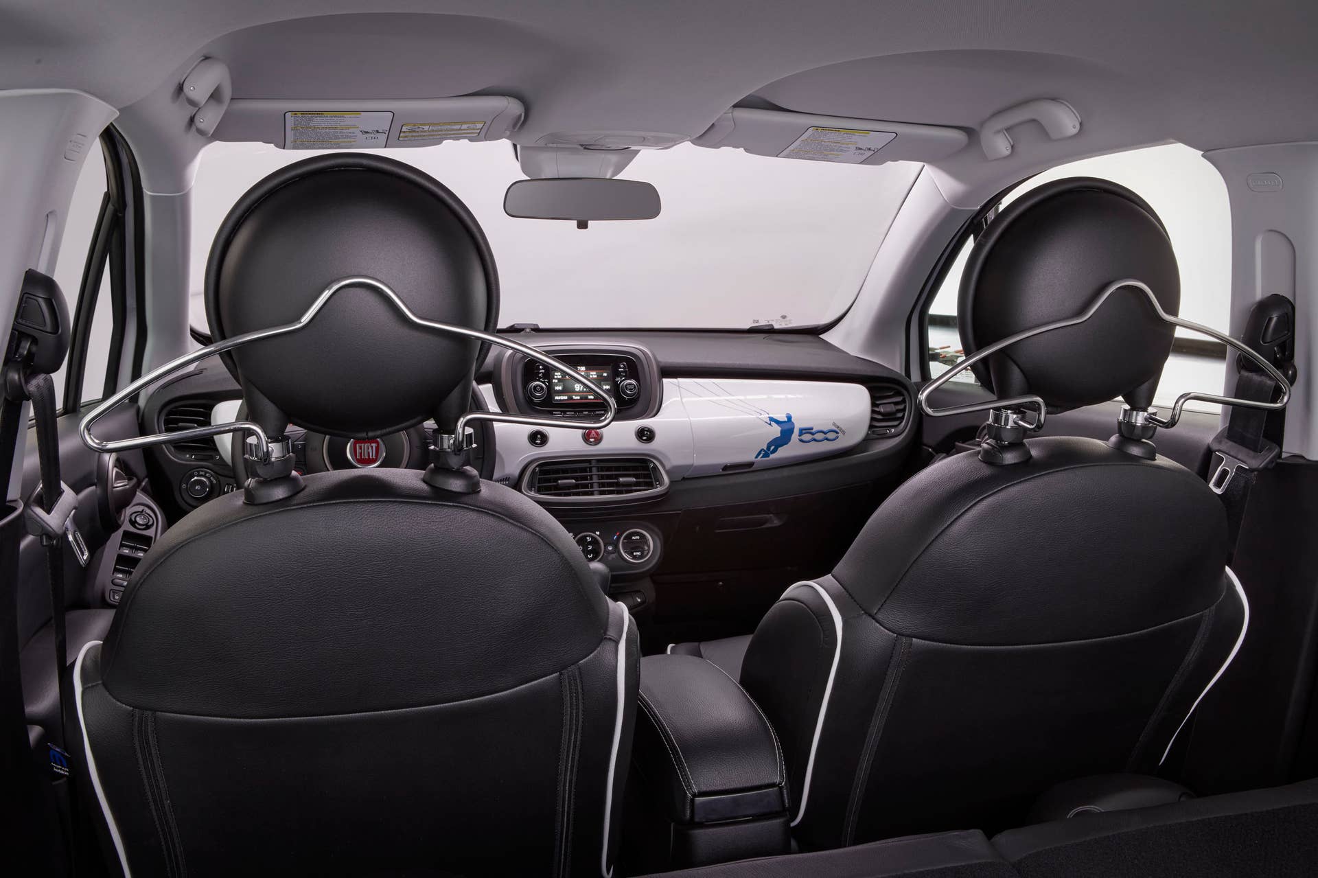 fiat 500x mobe rear interior