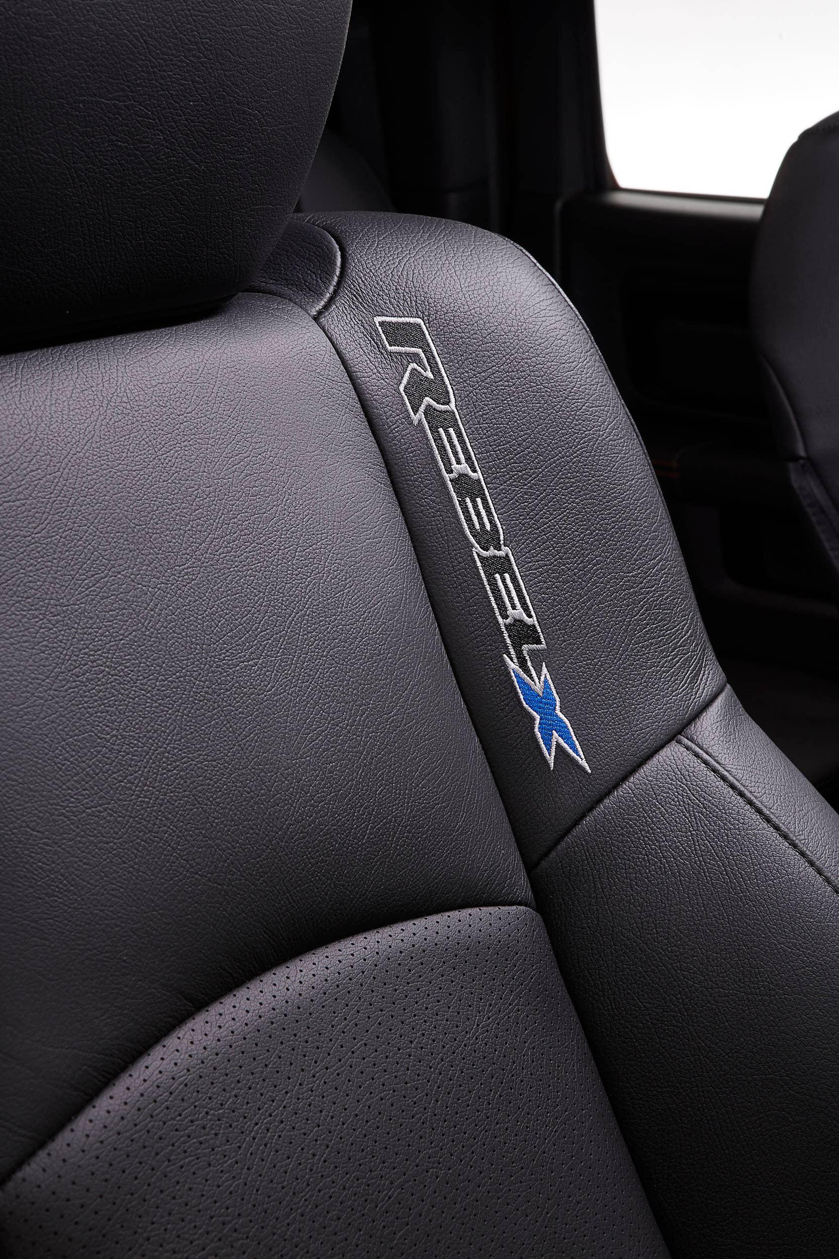 ram 1500 rebel x seat detail