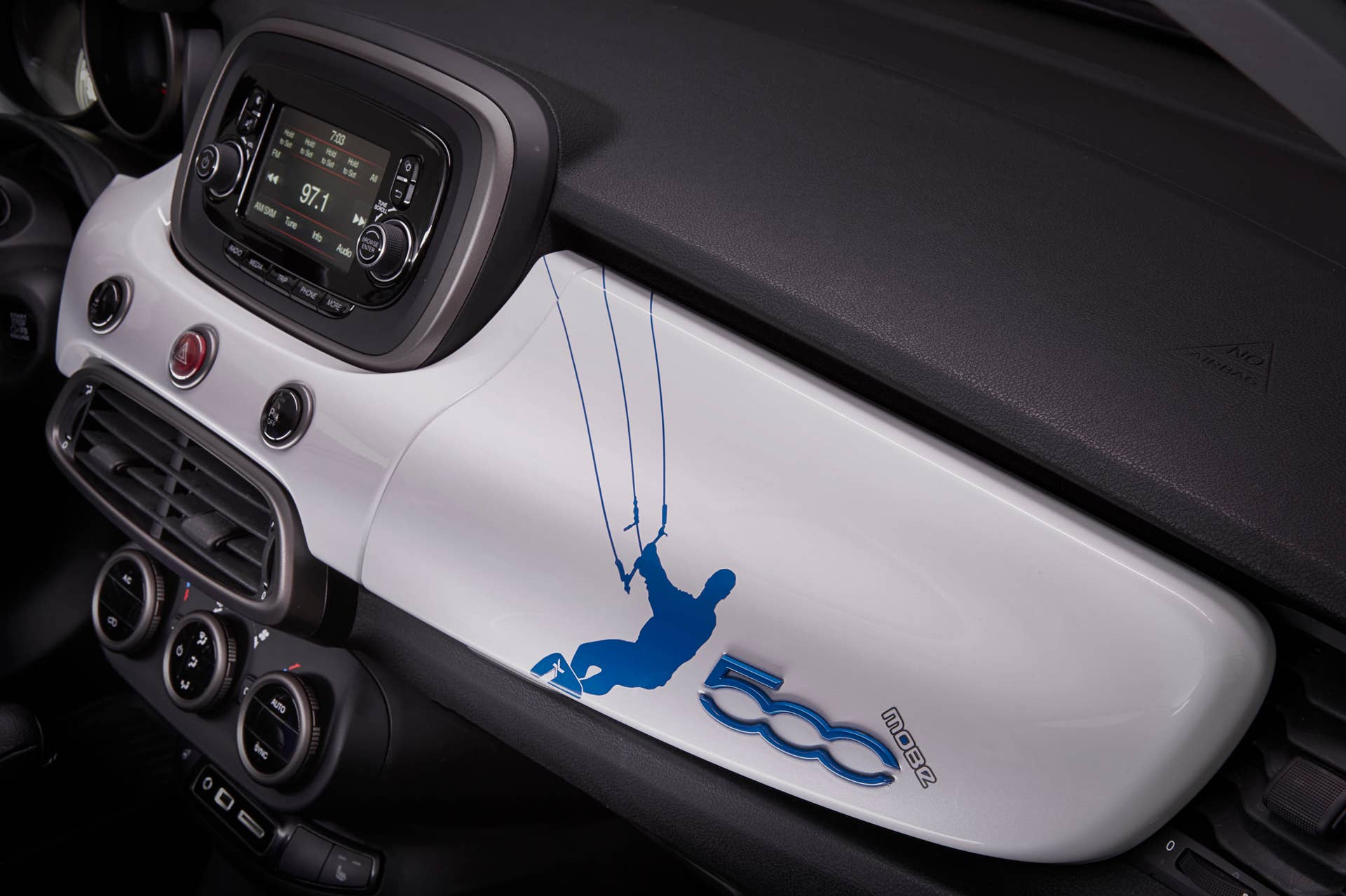 fiat 500x mobe interior decal