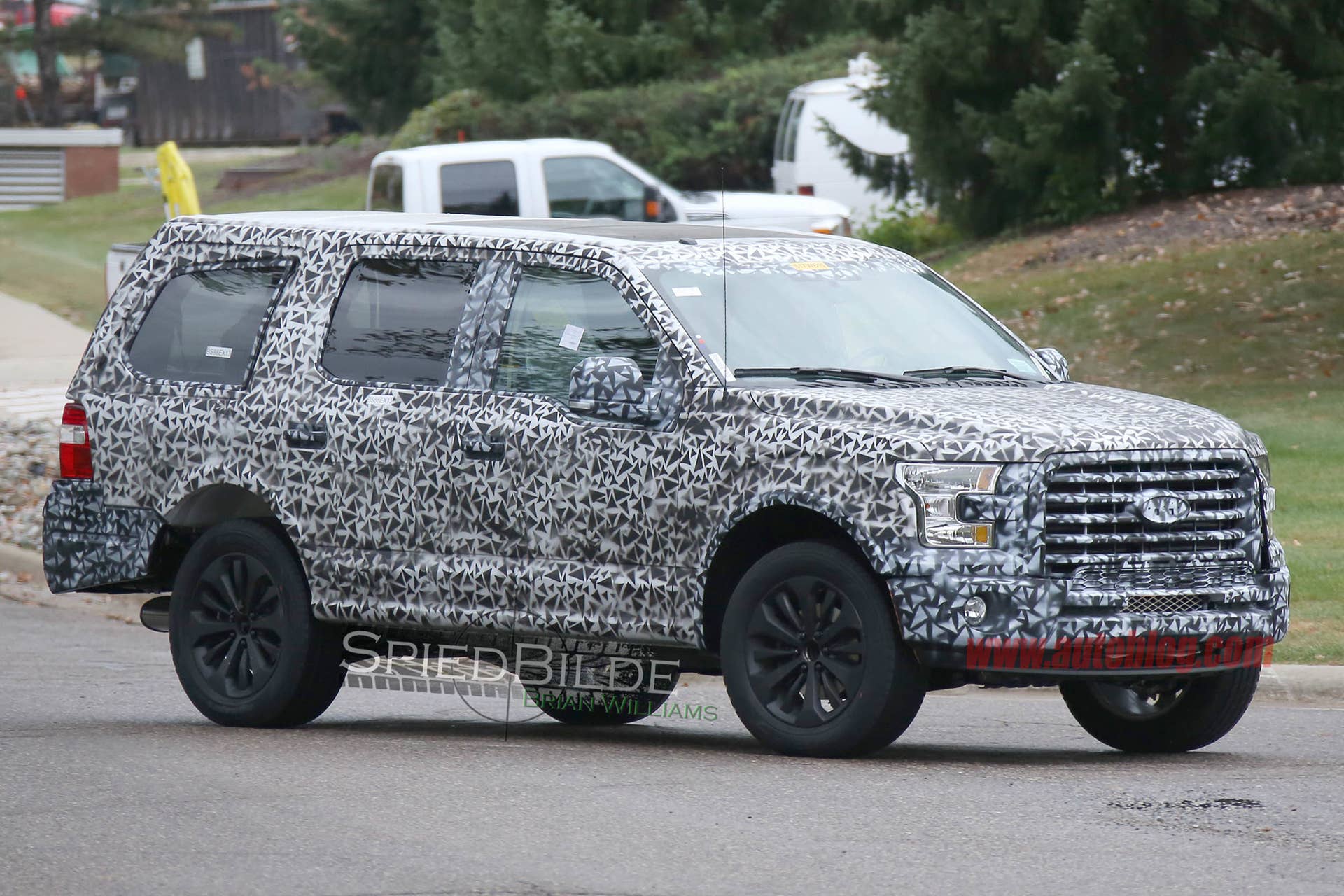 2018 Ford Expedition front 3/4