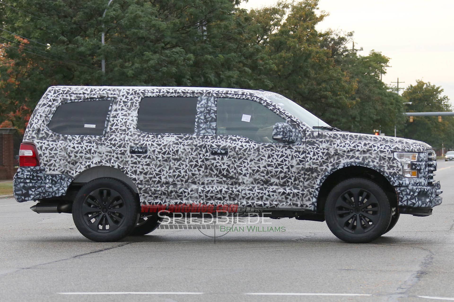2018 Ford Expedition spied profile