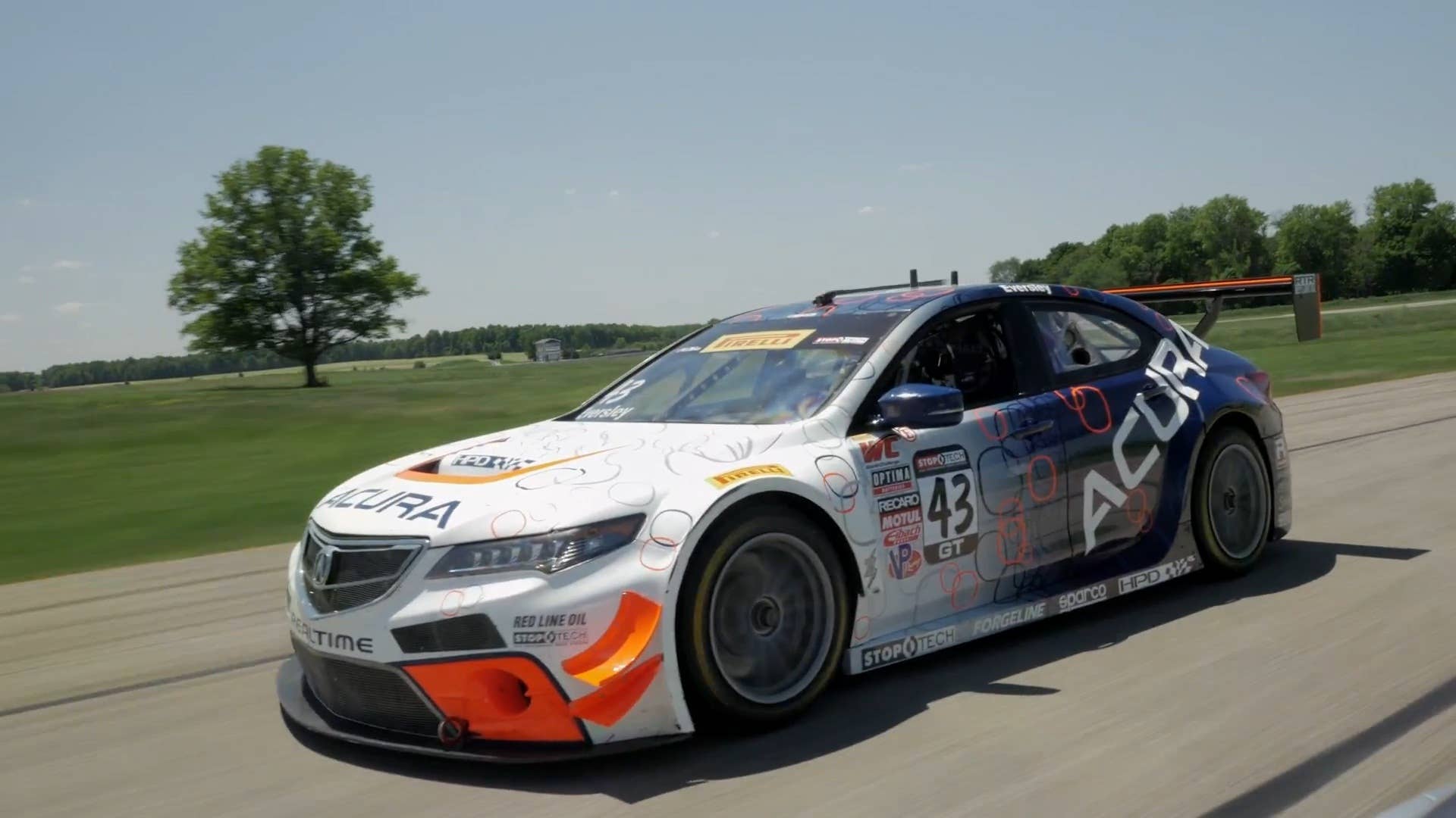 Autoblog Editor-in-Chief Michael Austin is in South Haven, MI at Gingerman Raceway to drive the Perelli World Challenge Acura TLX-GT on track.