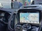 Autoblog Associate Editor Domenick Yoney gets a demonstration of the new Ford Sync 3 system.