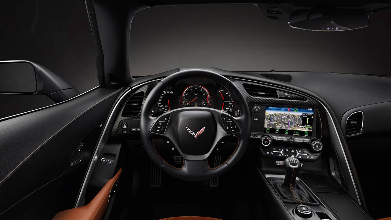 The all-new 2014 Chevrolet Corvette Stingray interior blends fine materials and craftsmanship with advanced technologies to deliver a more connected and more engaging driving experience.