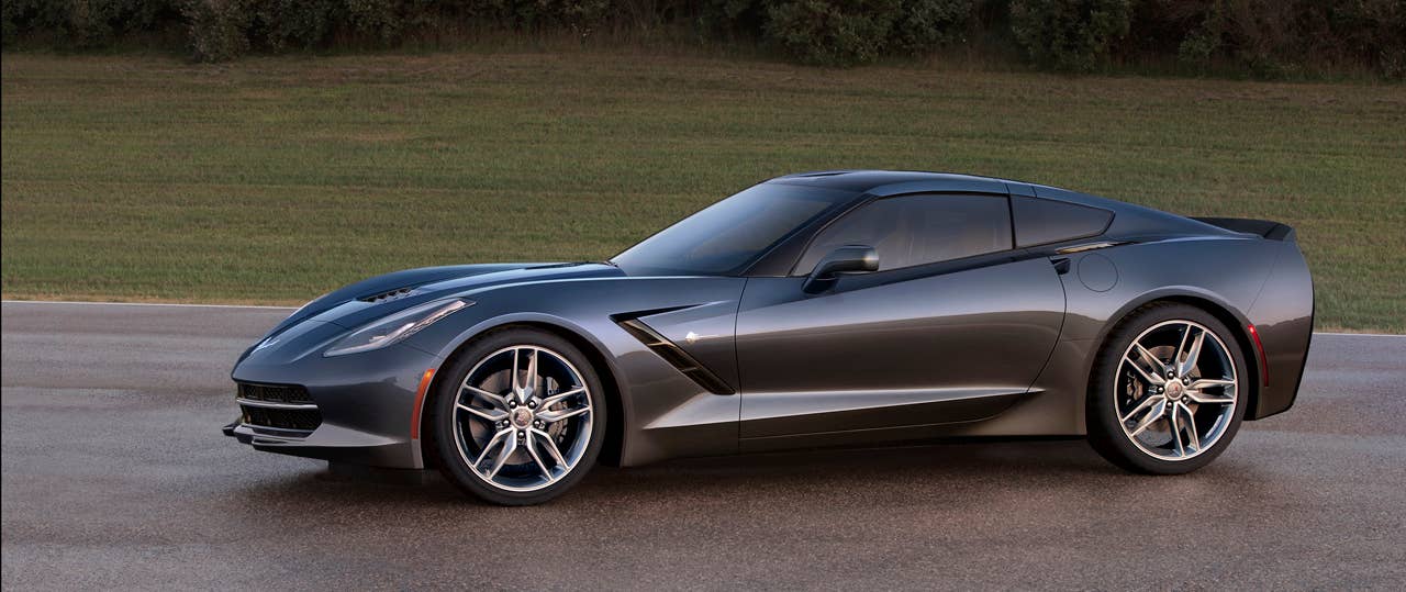 The all-new 2014 Chevrolet Corvette StingrayÂťs provocative exterior styling is as functional as it is elegant; every line, vent, inlet and surface has been optimized to enhance the car's overall performance.