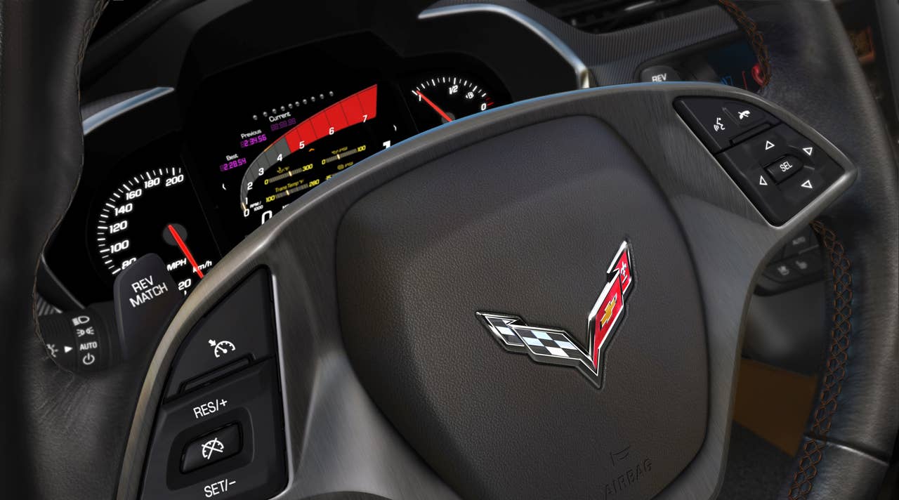 The all-new 2014 Chevrolet Corvette Stingray interior blends fine materials and craftsmanship with advanced technologies to deliver a more connected and more engaging driving experience.