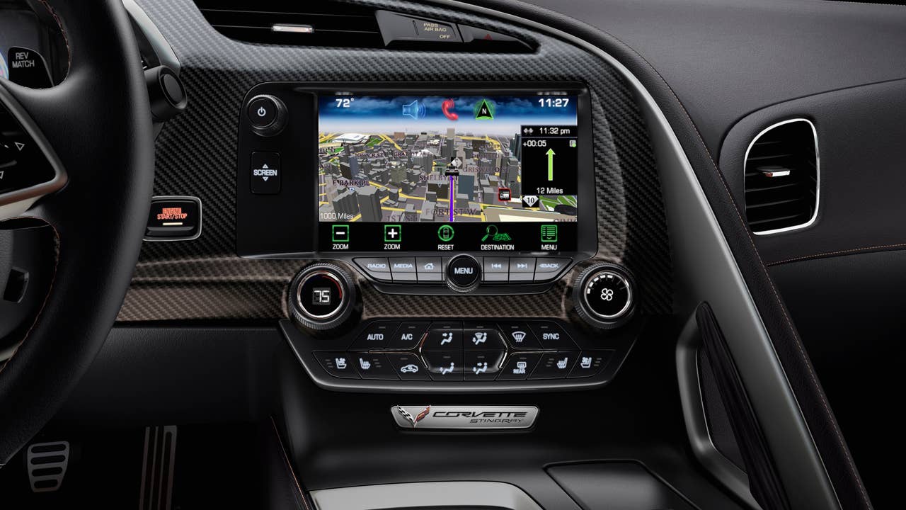 The all-new 2014 Chevrolet Corvette Stingray interior blends fine materials and craftsmanship with advanced technologies to deliver a more connected and more engaging driving experience.