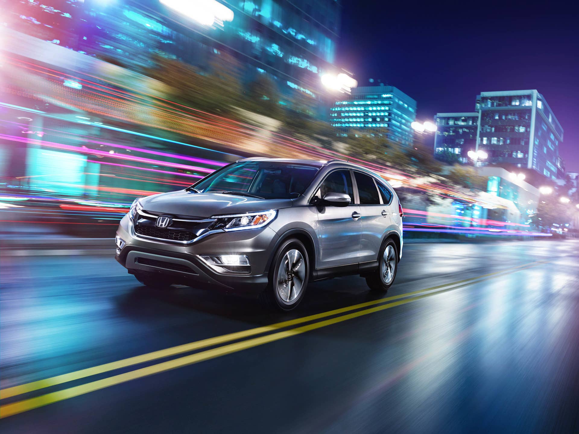 2016 Honda CR-V moving street
