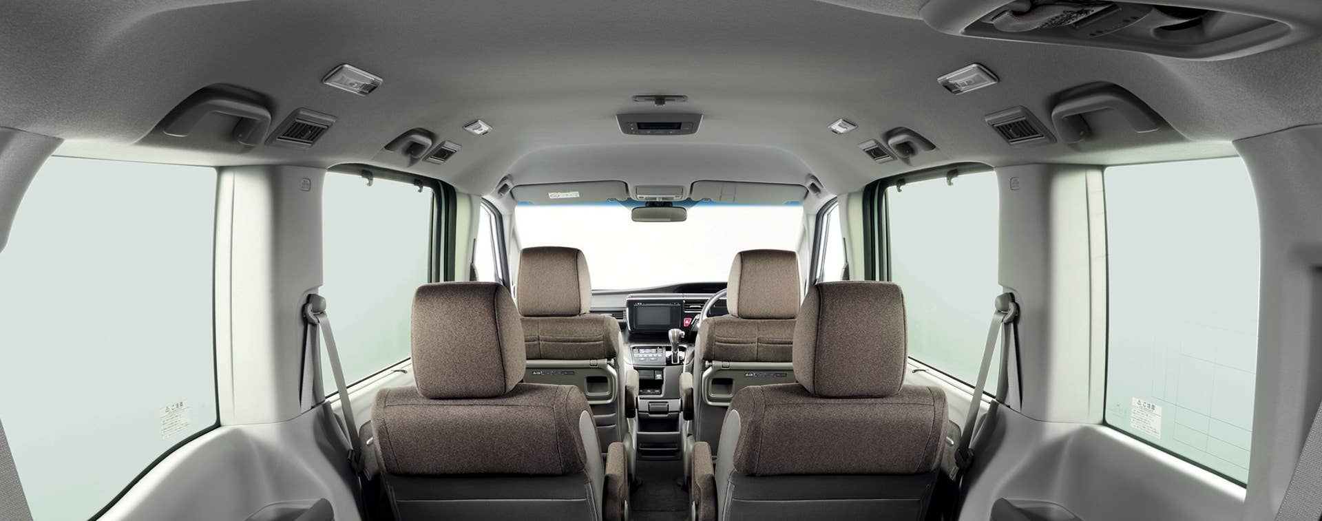Honda Step WGN cabin space rear