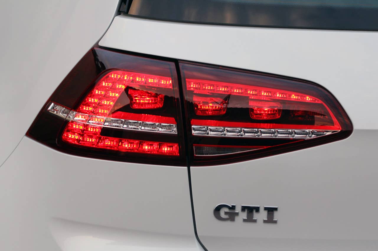 2015 Volkswagen GTI taillight