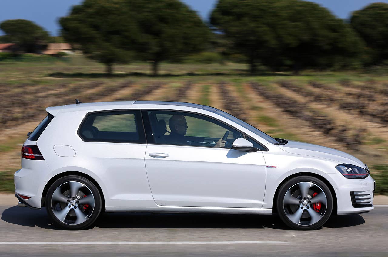 2015 Volkswagen GTI driving