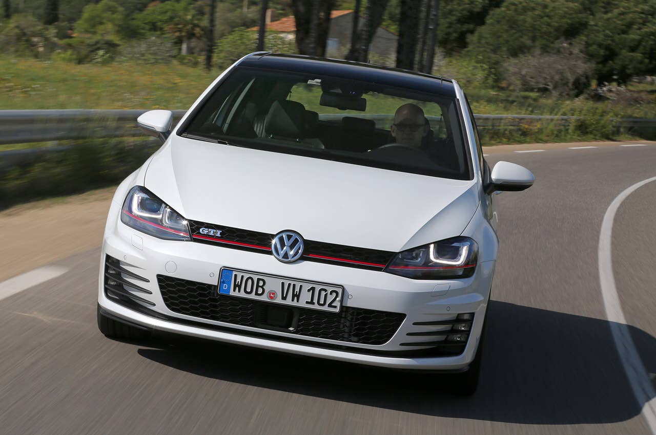 2015 Volkswagen GTI driving