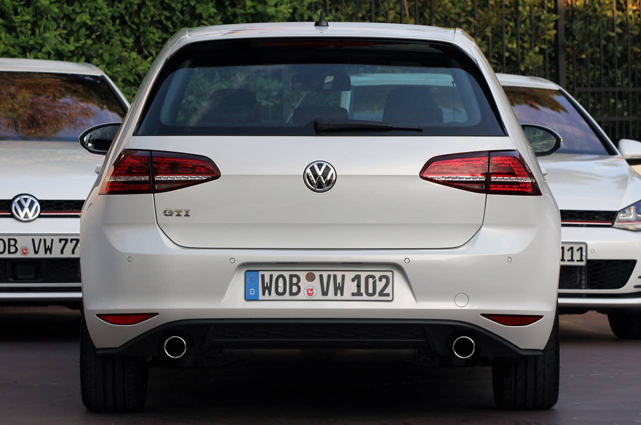 2015 Volkswagen GTI rear view