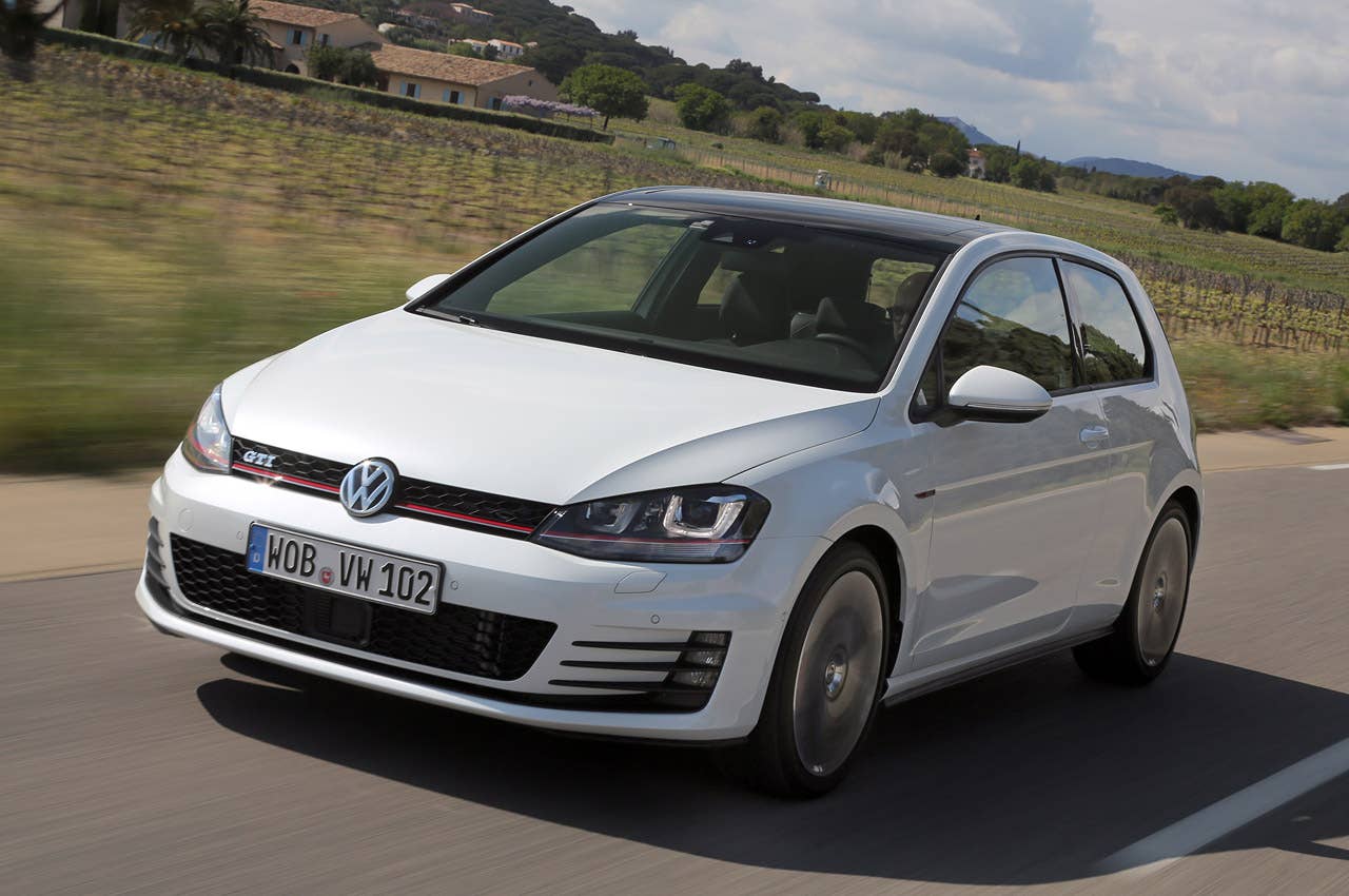 2015 Volkswagen GTI driving