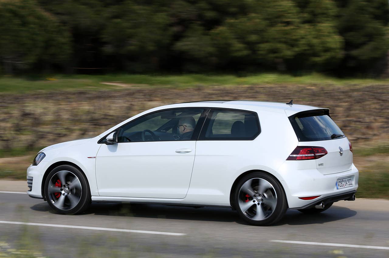 2015 Volkswagen GTI driving