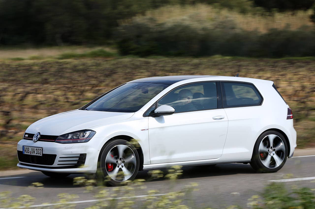 2015 Volkswagen GTI driving