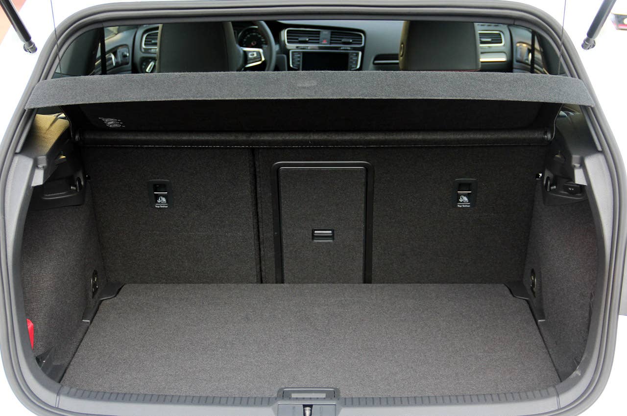 2015 Volkswagen GTI rear cargo area