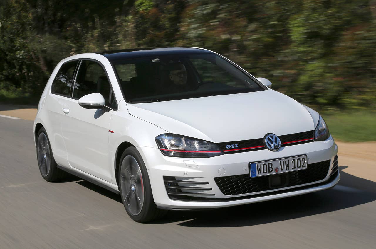 2015 Volkswagen GTI driving