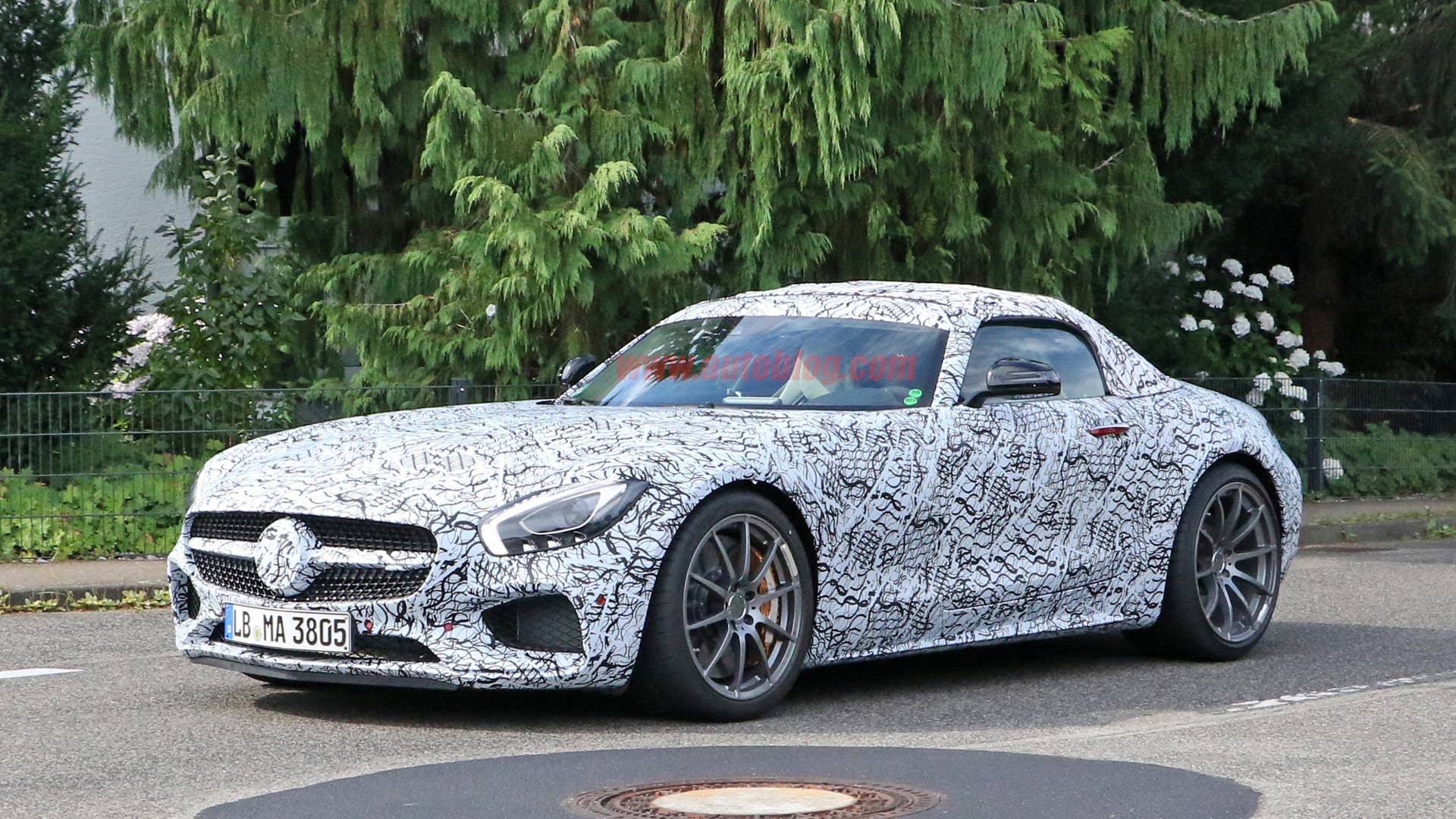 2018 Mercedes-AMG GT C Roadster Front Exterior