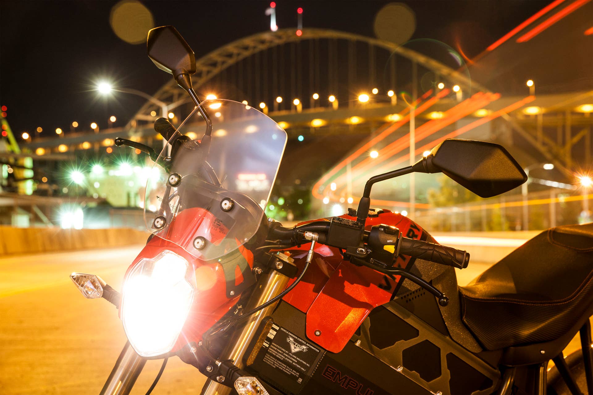 Victory Empulse TT windscreen