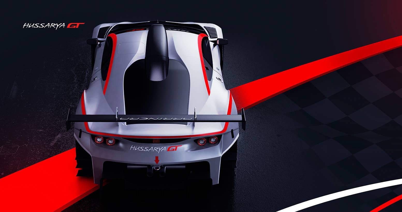 Arrinera Hussarya GT above rear