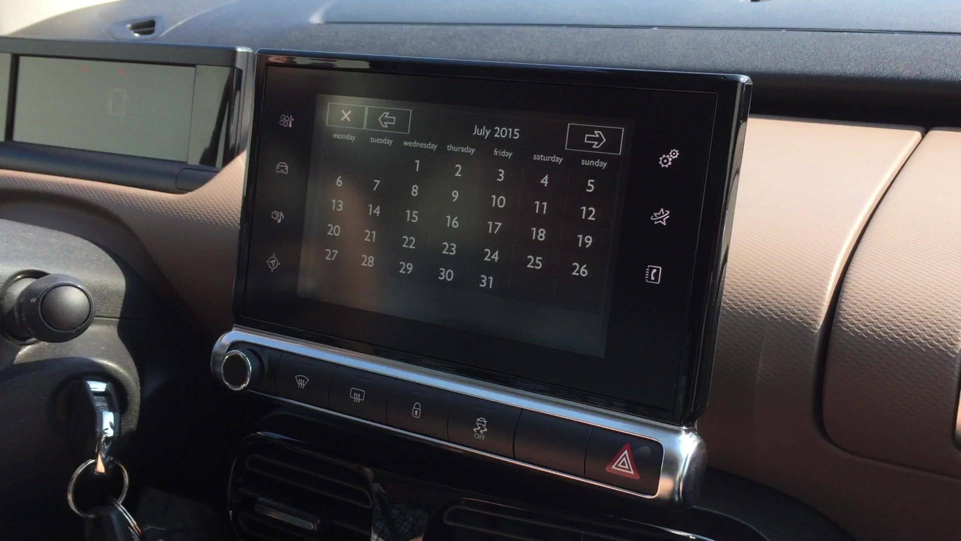 Citroen C4 Cactus infotainment