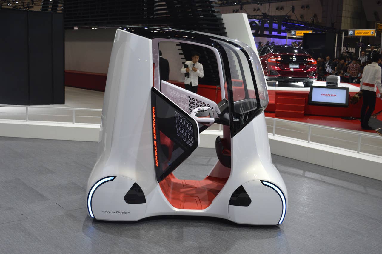 honda wander stand side