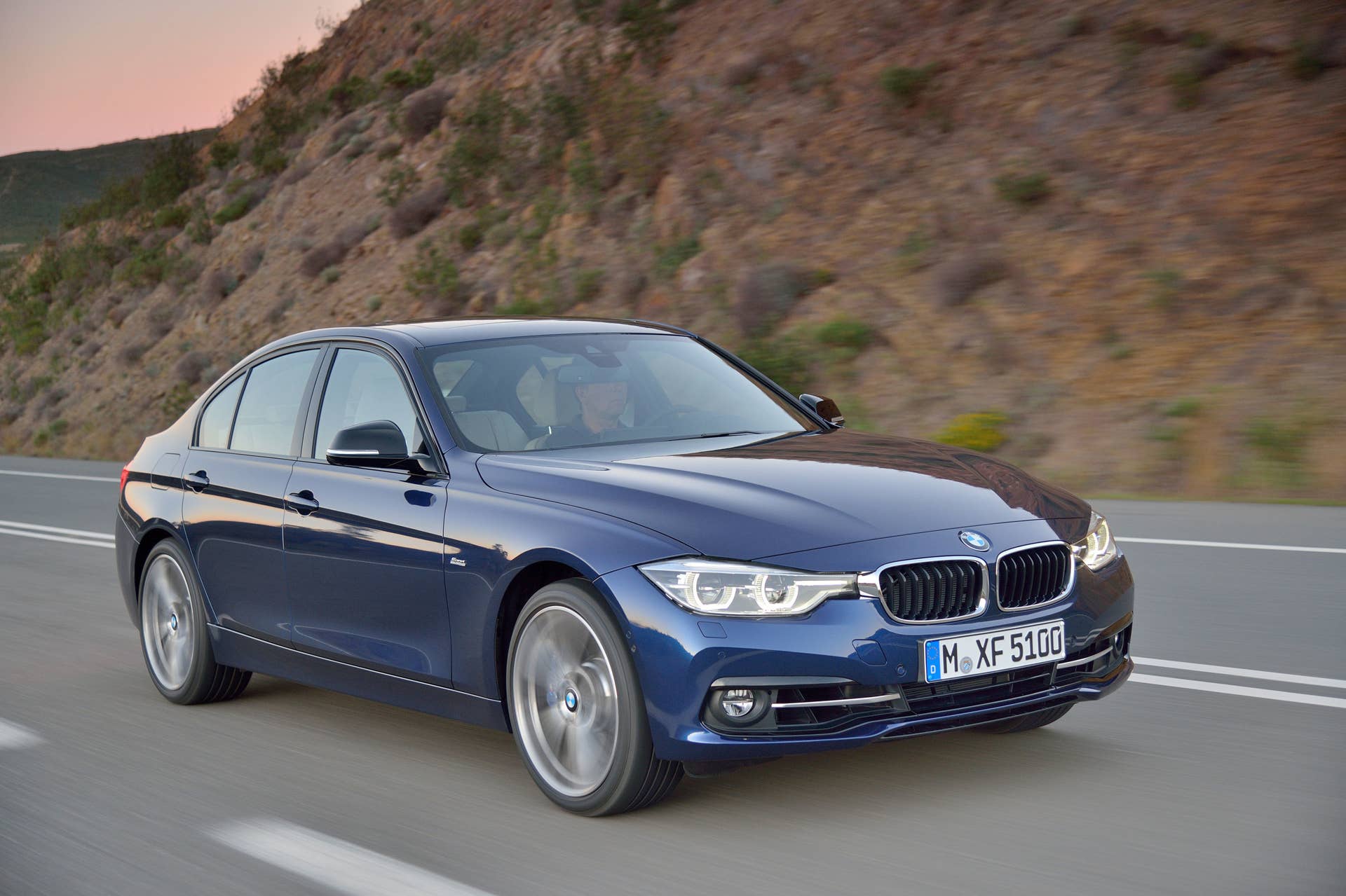 blue 2016 bmw 3 series refresh