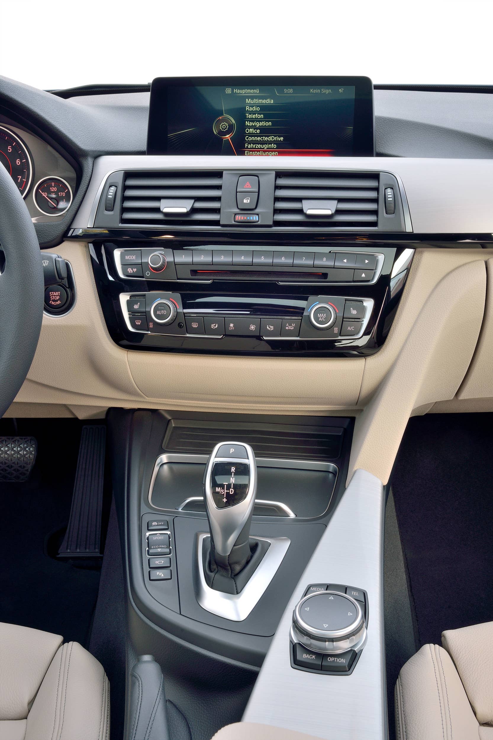 2016 bmw 3 series refresh center stack