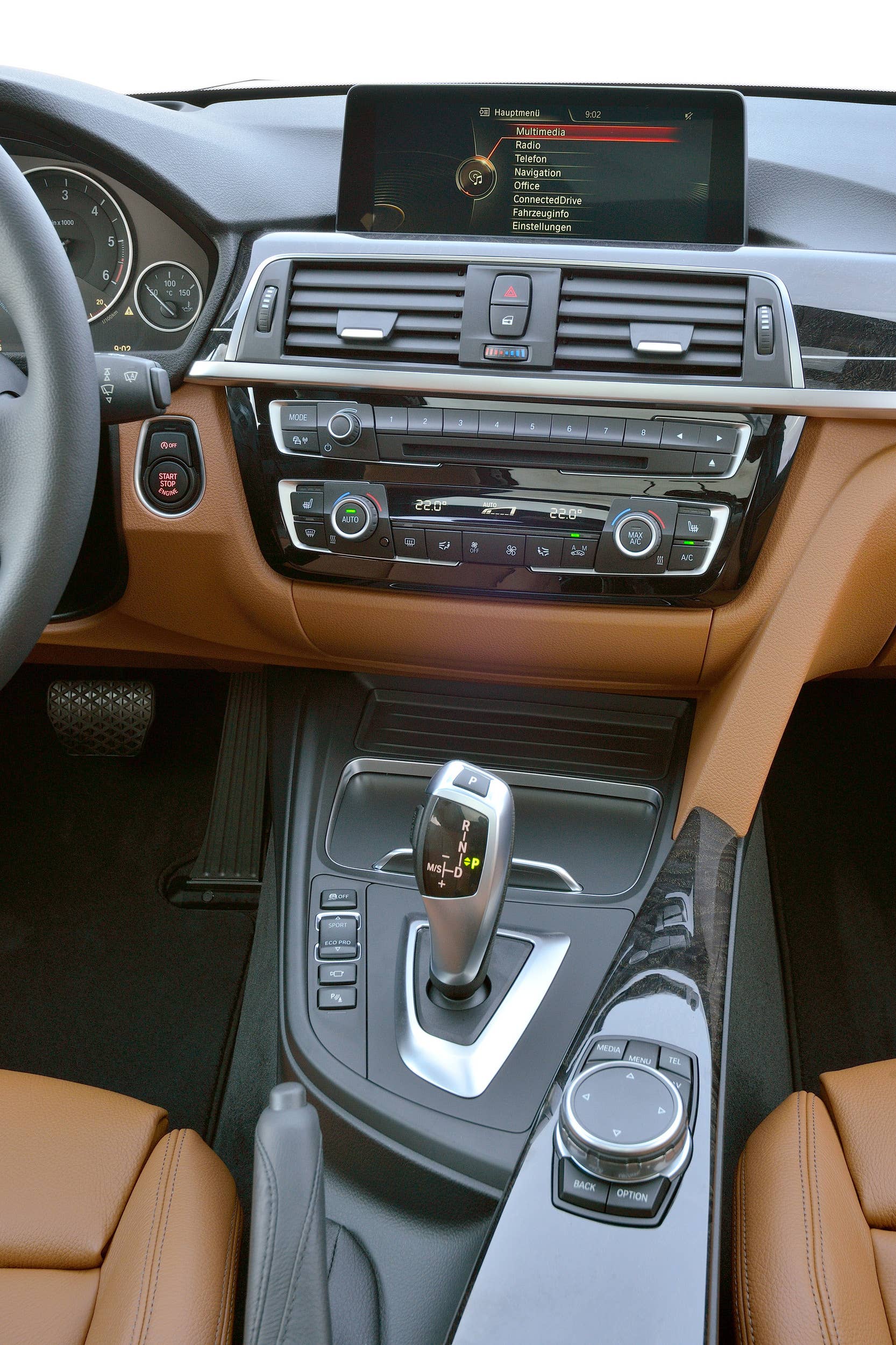 2016 bmw 3 series wagon refresh interior center stack