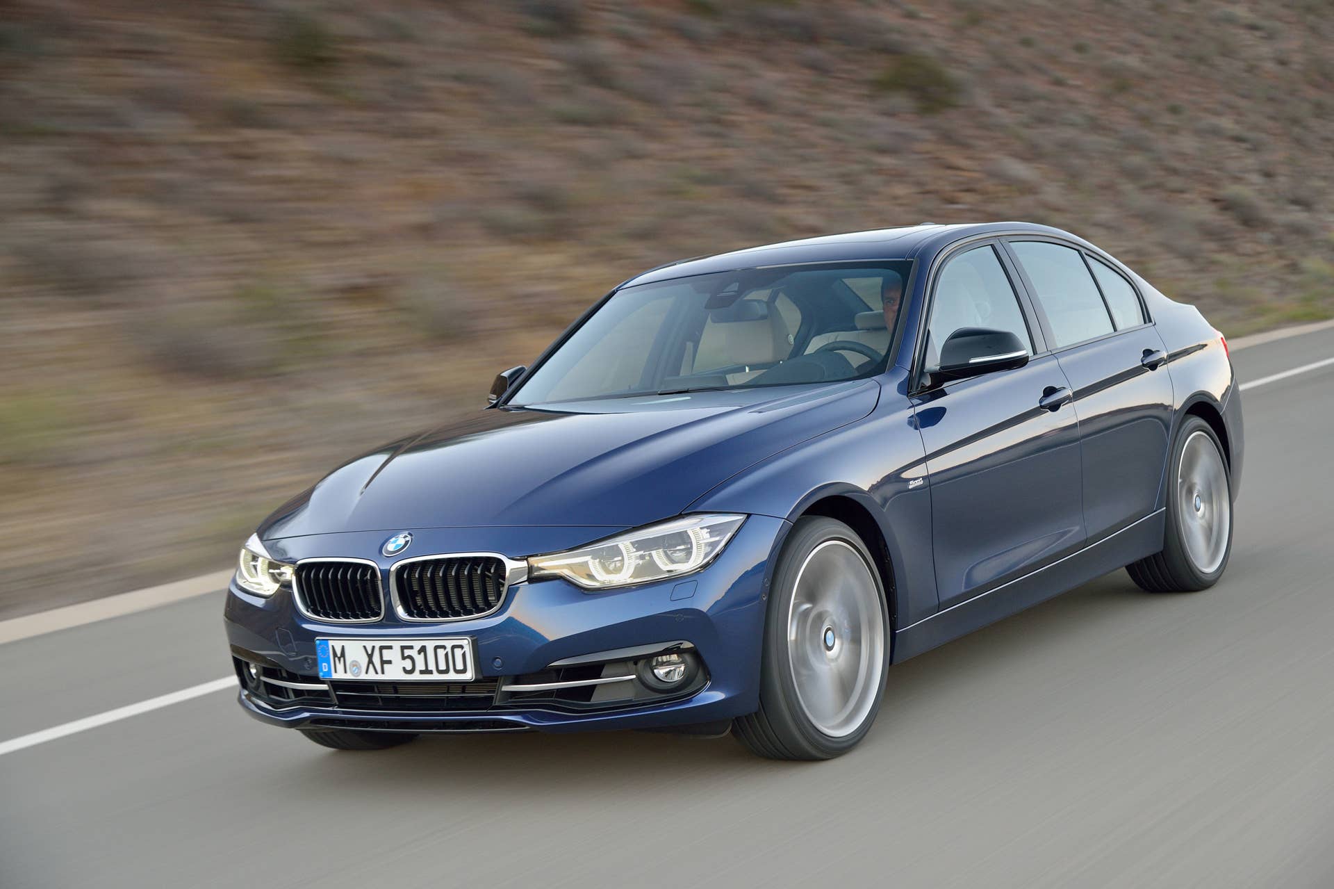 blue 2016 bmw 3 series refresh new fascia