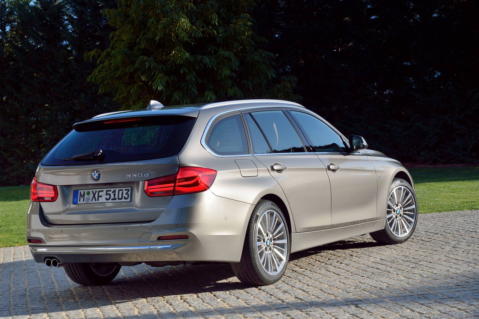 beige 2016 bmw 3 series wagon refresh hatchback